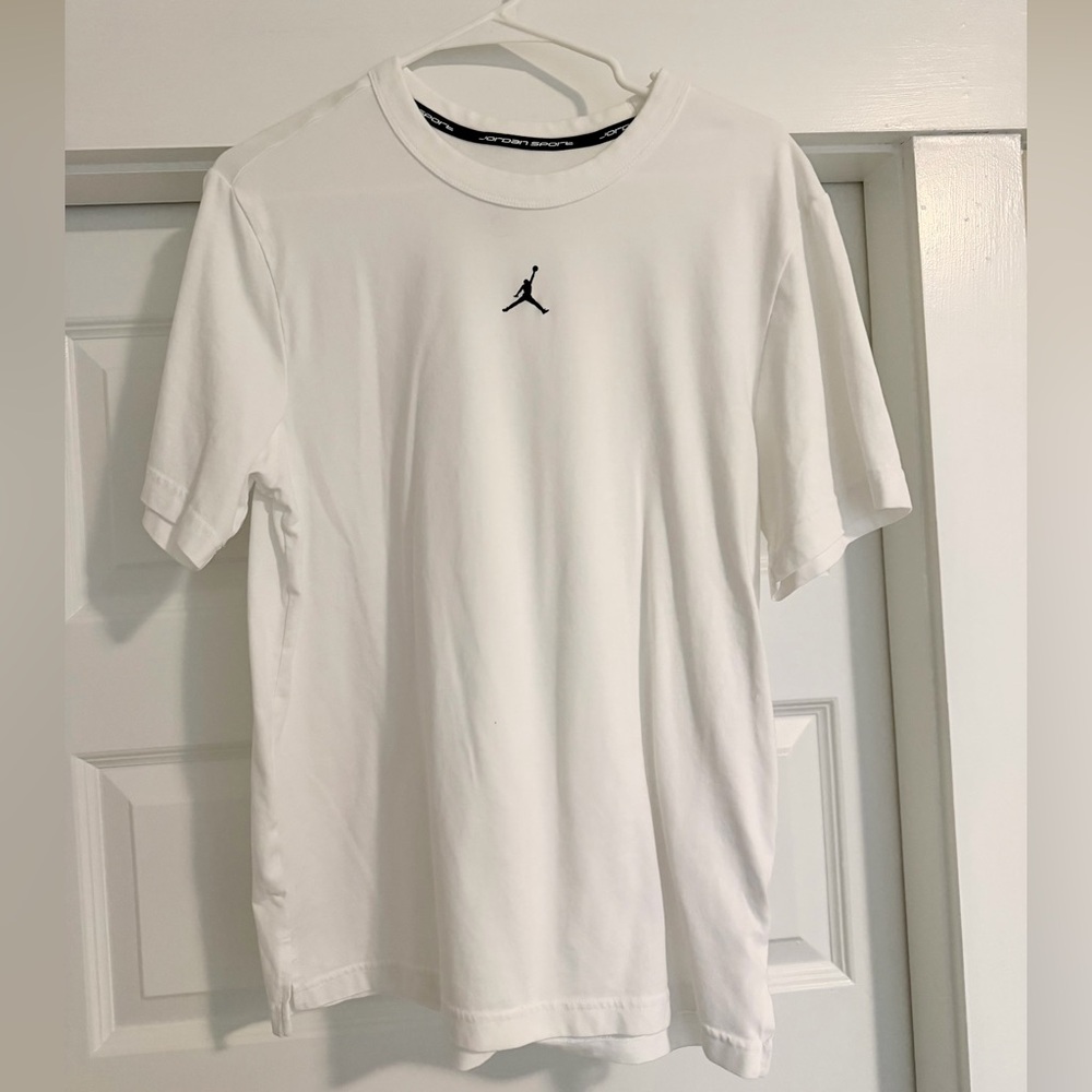 Jordan White Short Sleeve Men's Tee